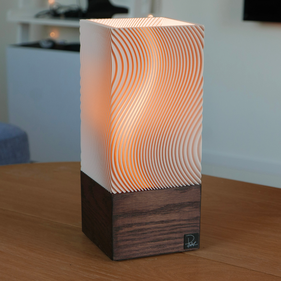Vriden lampa