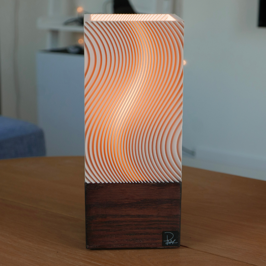 Vriden lampa bild 1