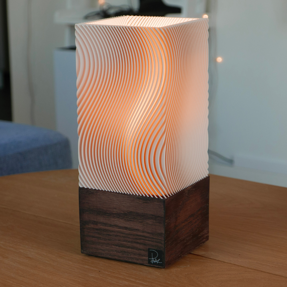 Vriden lampa bild 3